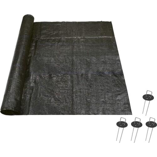 Weed Control Membrane,Weed Control Fabric,Garden Membrane,Weed Control Barrier,UV Stabilized Landscape Fabric 1 x 12M