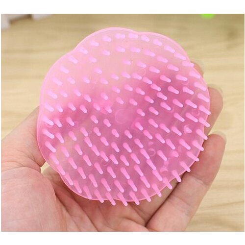 Fashion Hot Shampoo Washing Hair Massage Brush Massager Comb Scalp Shower Body Random Color