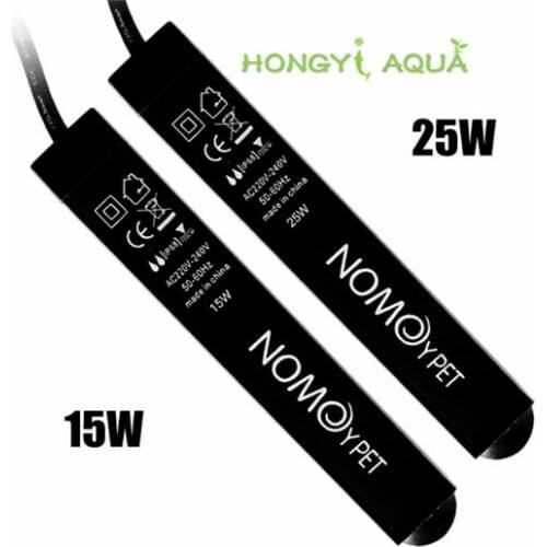 1 piece 15w/25w heating rod heater mini type temperature control stick turtle seedling heating rod aquarium articles