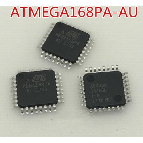 Original ATMEGA168PA-AU 8 bit microcontroller 16K flash memory AVR TQFP-32