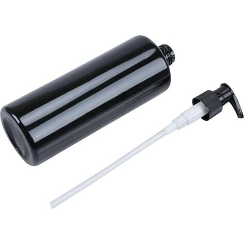 With Pump Bottles Dispensers Cheap Gel Travel Plastic 4PCS 17oz 500ml Container