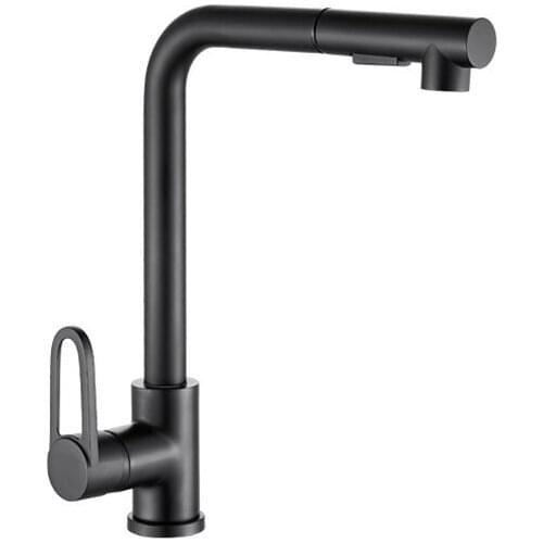 Kitchen Sink Splash-Proof Faucet 360°Rotation Bathroom Copper Pull Out Faucet 304 Stainless Steel Hot Cold Mixer Taps Torneira