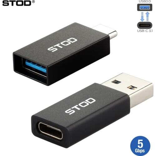 OTG USB 3.1 Type C Connector to USB 3.0 5Gbps Data Male Female Converter For Laptop Phone USB-C Dock Disk Cable Charger Adapter