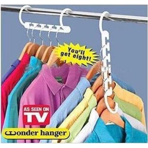 A0015 Magic Clothes Hanger Multifunctional Magic Clothes Hanger (8 pieces)