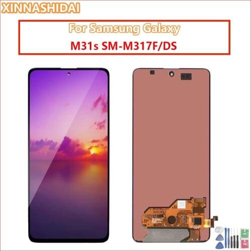 6.5'' LCD Display For Samsung Galaxy M31s SM-M317F M317F/DS LCD Display Touch Screen Digitizer Assembly Replacment