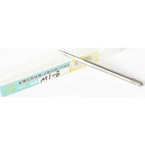 Hand Taps 1.8mm * 0.35 Metric HSS Right Hand Tap M1.8 Tap