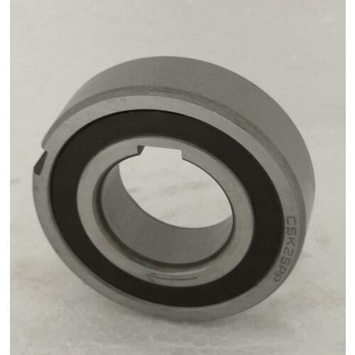 1pcs CSK25PP with Keyway one way bearing ,25*52*15 mm Dual Keyway