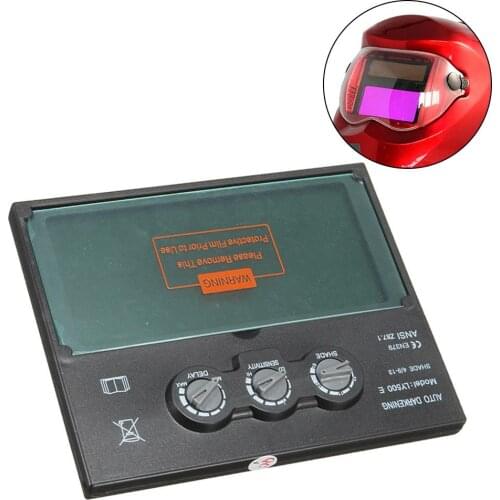 Lithium Battery Solar Automatic Welding Helmet Welding Mask Automatic Welding Shield MIG TIG ARC Welding Shield (Terminator)