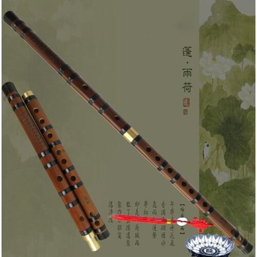 High Quality Bamboo Flute Professional Woodwind Flutes Musical instruments C D E F G Key Chinese dizi Transversal Flauta
