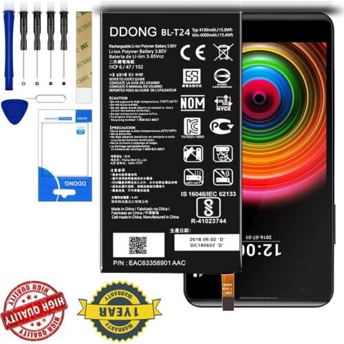BL-T24 4100mAh Battery for LG K220 X Power k220ds k220dsk k220dsz k220y k220z ls755
