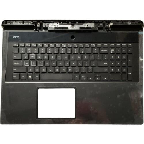 NEW for DELL G7 7790 17-7790 Laptop Palmrest Upper Case With Backlit keyboard/Bottom Case Computer Case
