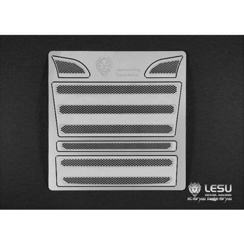 LESU Tractor Scan Truck DIY Model Metal Front Grille Fence A for 1/14 RC Tmy Decorative Parts TH04763