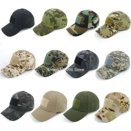 Outdoor Sport Caps Camouflage Hat Baseball Caps Simplicity Tactical Military Army Camo Hunting Cap Hats Adult Cap