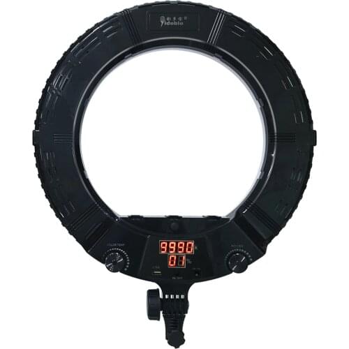 Yidoblo QS-480DII Bluetooth APP Control Photography Ring lamp 18" 480PCS LED Ring Light Warm & Cold Color Adjustable Ring Lamp