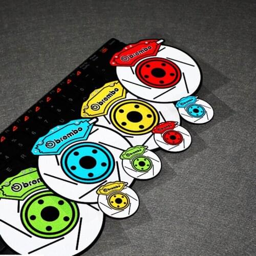 LuLu Sticker #028 Awabi Brake Emblem Reflective Modified Car Stickers and Decals Motocross Motorcycle Racing Helmet Sticker