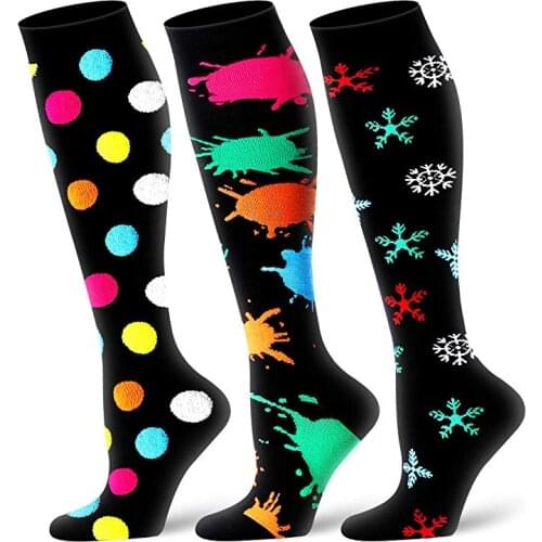 Professional Compression Socks Breathable Sports Socks For Men And Women Marathon Athletic Running Pregnancy Health Socks 1 Pair