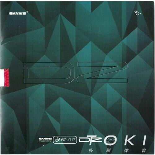 2019 New SANWEI DZ Pips-long (DIZZY, Tenacious Pips, ITTF Approved) Table Tennis Rubber Pimples Long Topsheet OX without Sponge