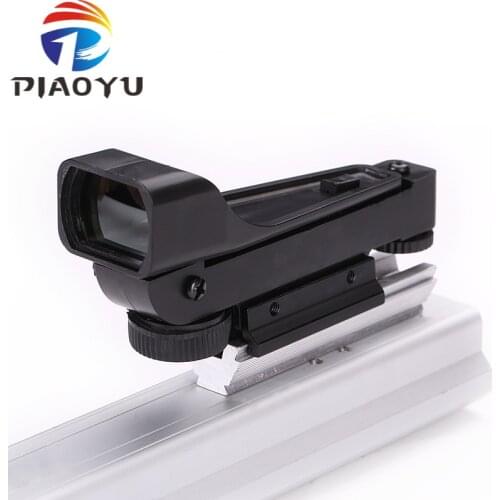 Red Dot Rail Riflescope Airsoft Holographic Plastic Sight Hunting Scope Water Gun Accessories 11mm Card slot Primary Use