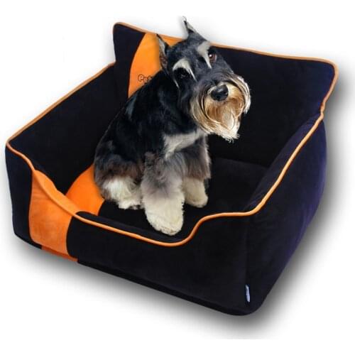 Pet Dog Cat Nest Sofa Fleece Pet Dog Cat Bed House Pad Washable Pet Dog Supplies Mat For Universal Pet Dog Cat 3 Size