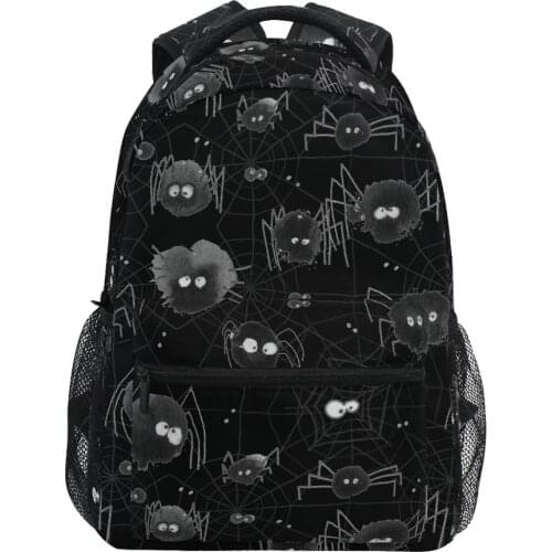 Luxury Men Fashion black Backpack Laptop Backpack Men Waterproof Travel Outdoor backpack Halloween School Teenage Mochila Bag