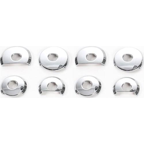 SHINEKA High Quality Car Seat Headrest Adjustment Decorative Cover for Jeep Cherokee 14-16 Car Accessories