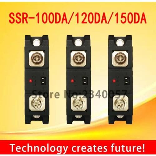 High Quality Industrial Solid State Relay 100A/120A/150A SSR-100DA SSR-150DA SSR-200DA 480V