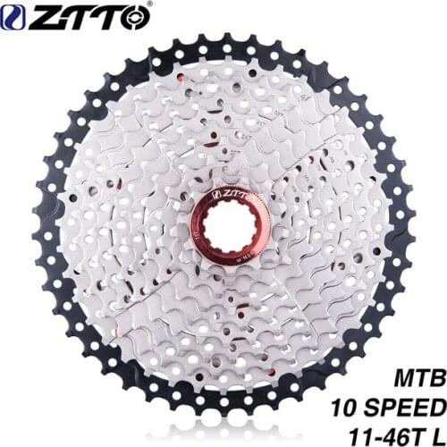 ZTTO 11-46 T 10 speeds 10 s great relationship MTB mountain bike CASEET EQUIPMENT for m6000 m590 m610 m780 X7 X9