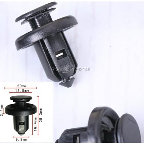 20PCS BUMPER WHEEL ARCH LINER SPLASHGUARD TRIM CLIPS 91505S9A003 For Honda Accord Civic City C-RV Jazz