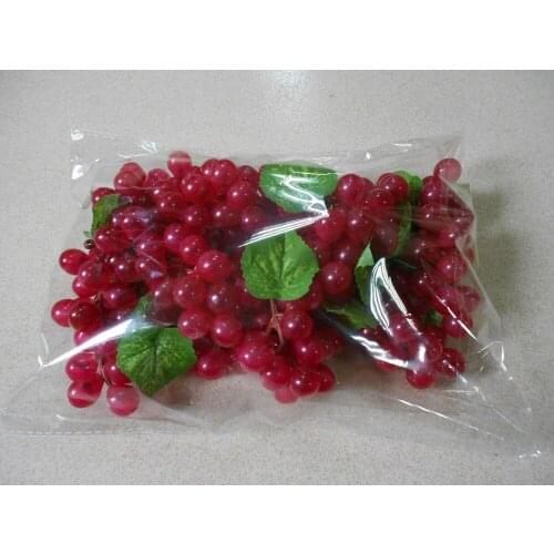 8cm red grape Simulation fruit Mini Mini Fruit model simulation fruit vegetable set fake fruit props decorative accessories