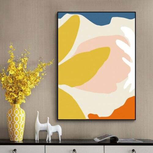 Abstract Still Life Abstract Canvas Painting Scandinavia Wall Art Prints Poster Picture Gallery Living Room Interior Home Decor