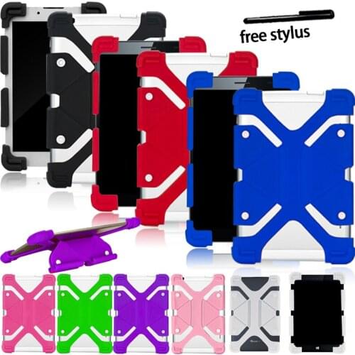 Tablet Case for Irulu EXpro X1Plus/X4 Plus/Walknbook/X1s 10.1inch with Bracket Function Shockproof Protective Case + Stylus