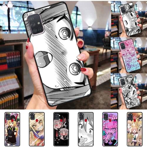 Case For Samsung Galaxy A51 A50 A71 A21s A70 A41 A31 A40 A20e A12 A10 A72 A52 5G Soft Phone Cover Sac Hentai Harajuku Anime Girl
