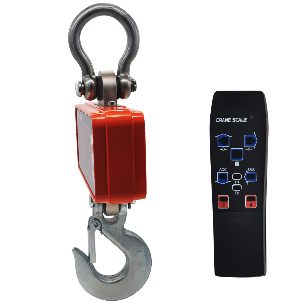 Digital Hanging Scale OCS-S1 High Accurate 1000KG 2000LBS Electronic Weighing Industrial Heavy Duty Hook Scale 33% off