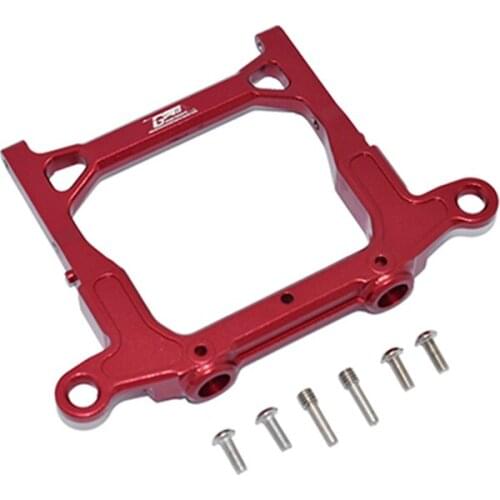 Aluminum Alloy Rear Bumper Mount Anti-collision Fixing Holder for Axial SCX10 III Jeep Gladiator AXI03006T1/T2 RC Kits