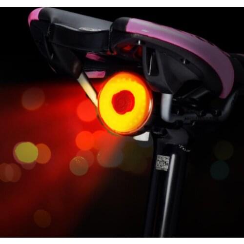 Mtb Rode Bike Bicycle Smart Auto Brake Sensing Light IPx5 Waterproof LED Charging Cycling Taillight Bike Rear Safety Light