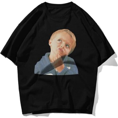 New Fashion Lovers Couple Funny Boys Print T Shirts Men Qulity 100% Cotton Top Tee Skateboard Black White Pink Purple T-shirt