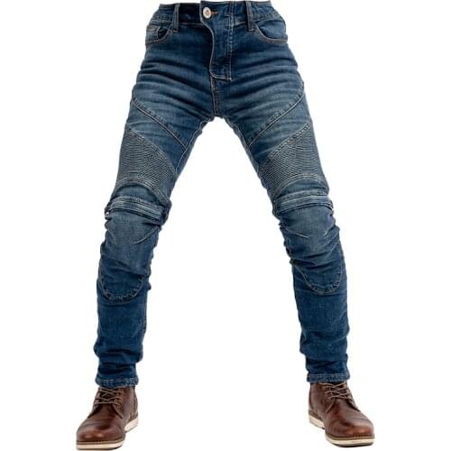 2020 knee zipper motorcycle riding pants mens motorcycle pants fall-resistant for racing handsome slim jeans
