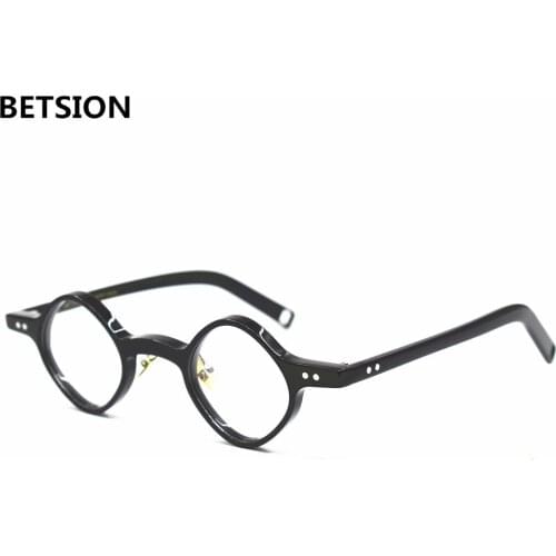 Hand Made Vintage Super Samll Odd Acetate Eyeglass Frames Light Full Rim Men Women Unisex B008