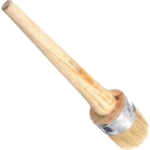 Easy Clean Wood Handle Paint & Barbecue Brush Waterproof Brush BBQ Brush Honey Accessories Kitchen Tool painting brush TW226
