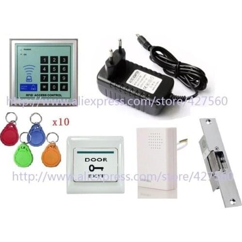 Fail Safe Electric Strike Door Access Control RFID Keyword Access Control System kit