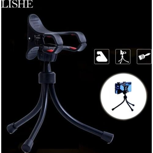 Universal Phone Mount Tripod Adapter For Xiaomi Samsung Rotation Portable Flexible Octopus Mobile Phone Holder Stands For iPhone