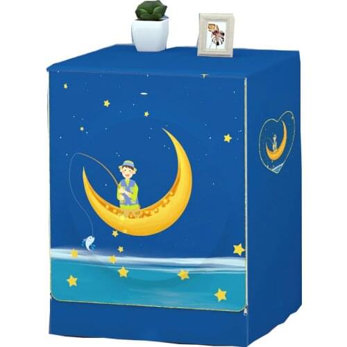 Thicken Washing Machine Cover Roller Washer Sunscreen Waterproof Dryer Protective Case Back Silvering Dustproof