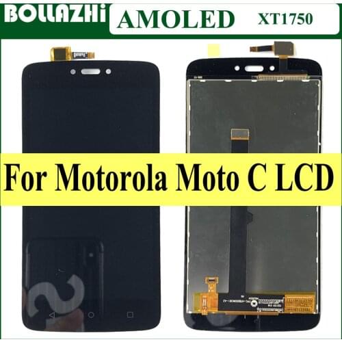 5.0" LCD Screen For Motorola Moto C XT1750 XT1755 XT1754 LCD Display Digitizer Panel Screen Assembly