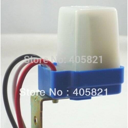 2PCS/Lot AC220V 10A Waterprooof auto lamp switch/ photoswitch AS10