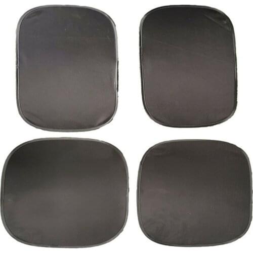 4pcs Electrostatic Sunshade UV Protection Car Sunshade Solar Protection Large Size Ultraviolet Rays Prevention