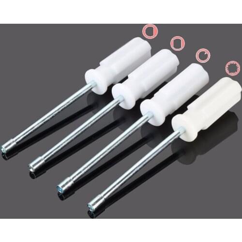 4PCS Quick and Easy Tune 2 Cycle Carburetor Adjustment Tool Screwdriver Splined, Double D, Single D and Pacman Type