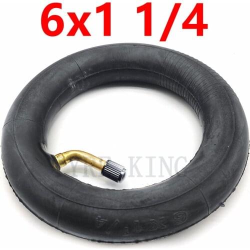 6 Inch 6x1 1/4 Inner Tube 6*1.25 Inner Tire for Small Surf Electric Scooter Motorcycle A-Folding Bike Accessory