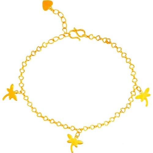 Bohemian Anklet For Women Accessories 24K Gold Layers heart Crown Barefoot Sandals Foot Leg Bracelet Jewelry Gifts