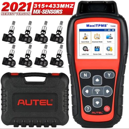 Autel MaxiTPMS TS508 OBDII Diagnostic Tool TPMS Tire Pressure System Diagnosis 315MHz 433MHZ Sensor Programmer Better Than TS501