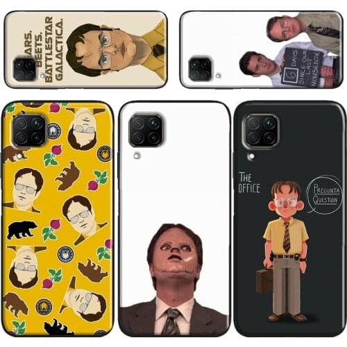 Dwight Schrute The Office Case For Huawei P20 Lite P30 P10 P40 Pro P Smart Z 2019 Mate 20 10 Lite 30 Pro TPU Cover